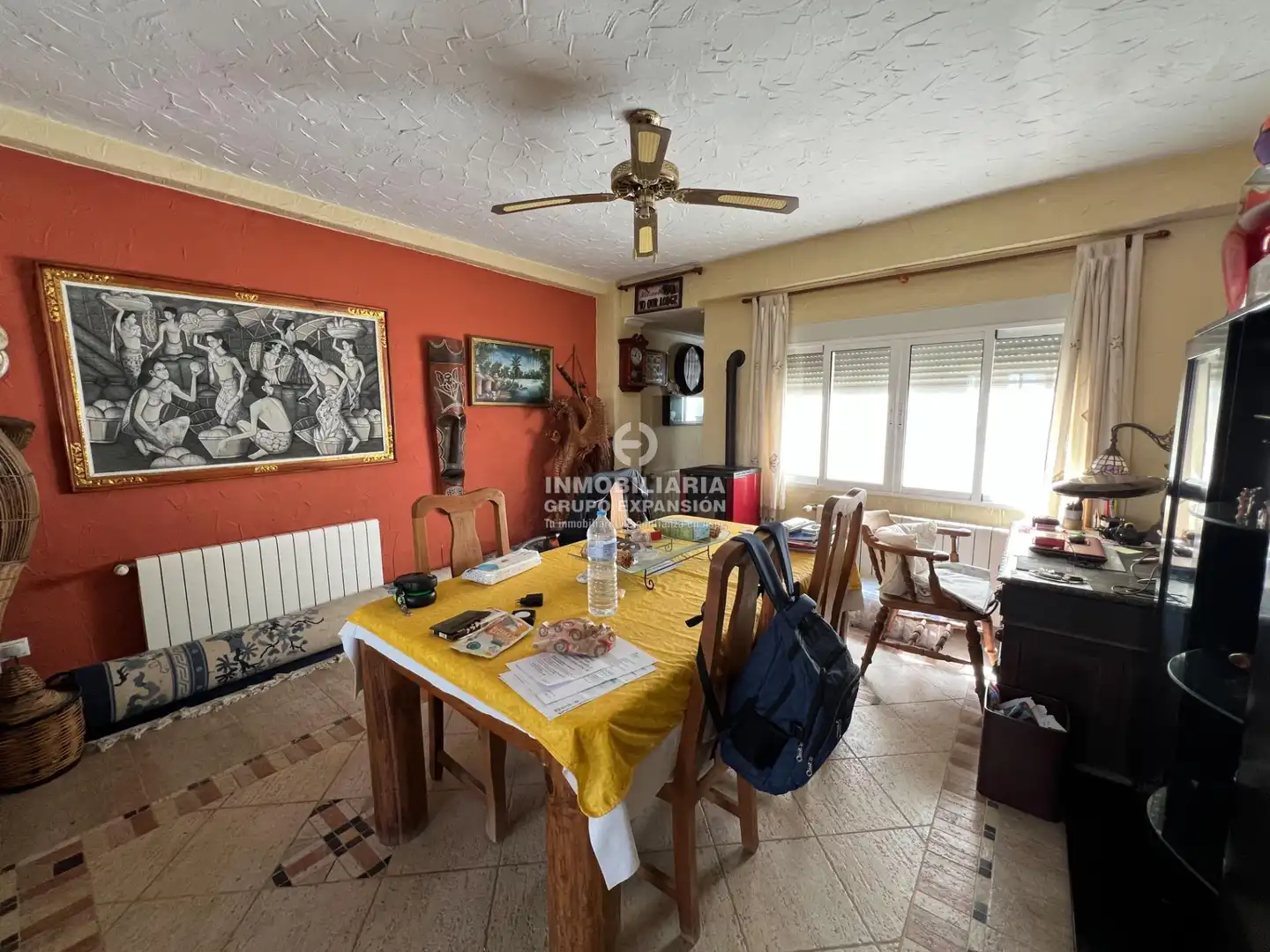 Dining room of Flat for sale in Aspe  with Air Conditioner, Heating and Terrace