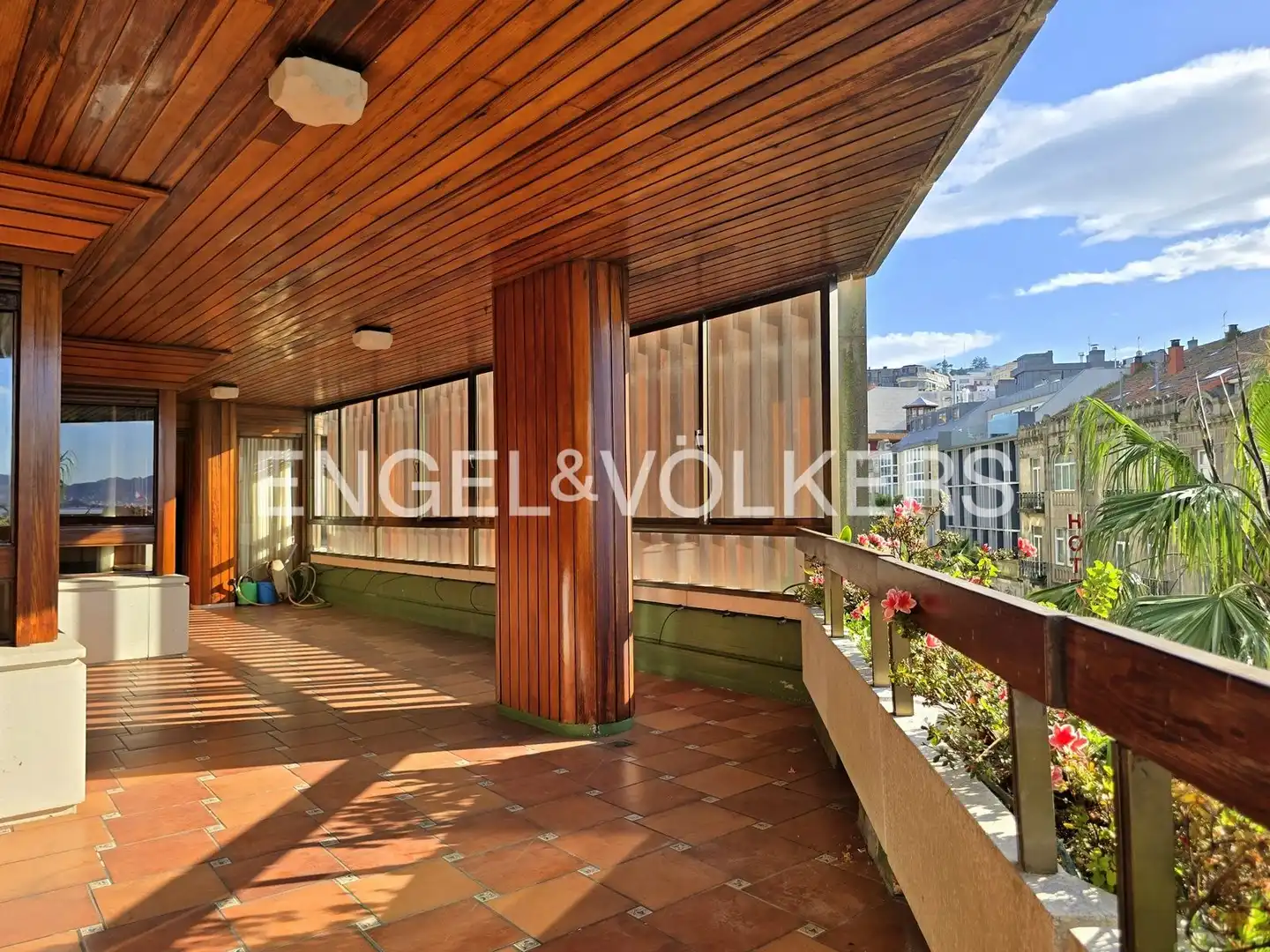 Terraza de Piso de alquiler en Vigo  con Calefacción y Terraza