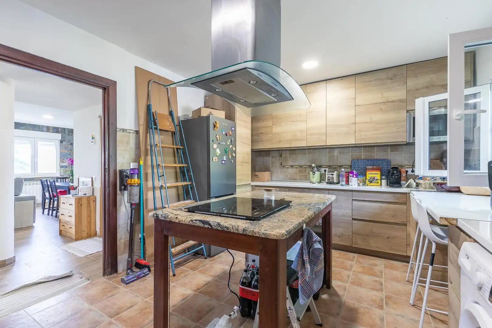 Cuina de Casa o xalet en venda en Manzanares El Real amb Calefacció i Terrassa