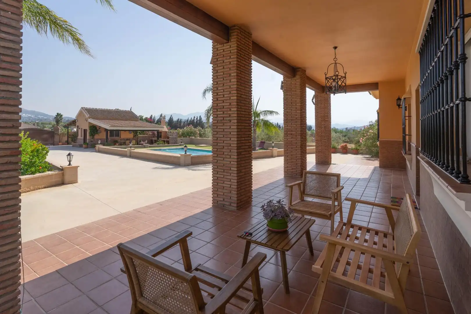 Terrace of Houses for rent in Alhaurín El Grande  with Air Conditioner, Private garden and Terrace