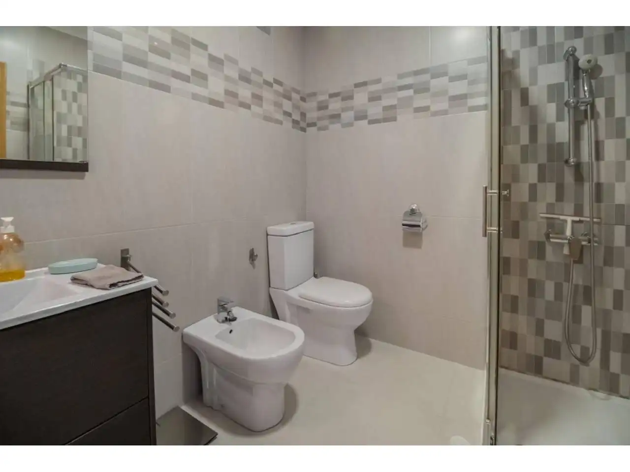 Badezimmer von Wohnung zum Verkauf in  Palma de Mallorca mit Klimaanlage, Terrasse und Möbliert