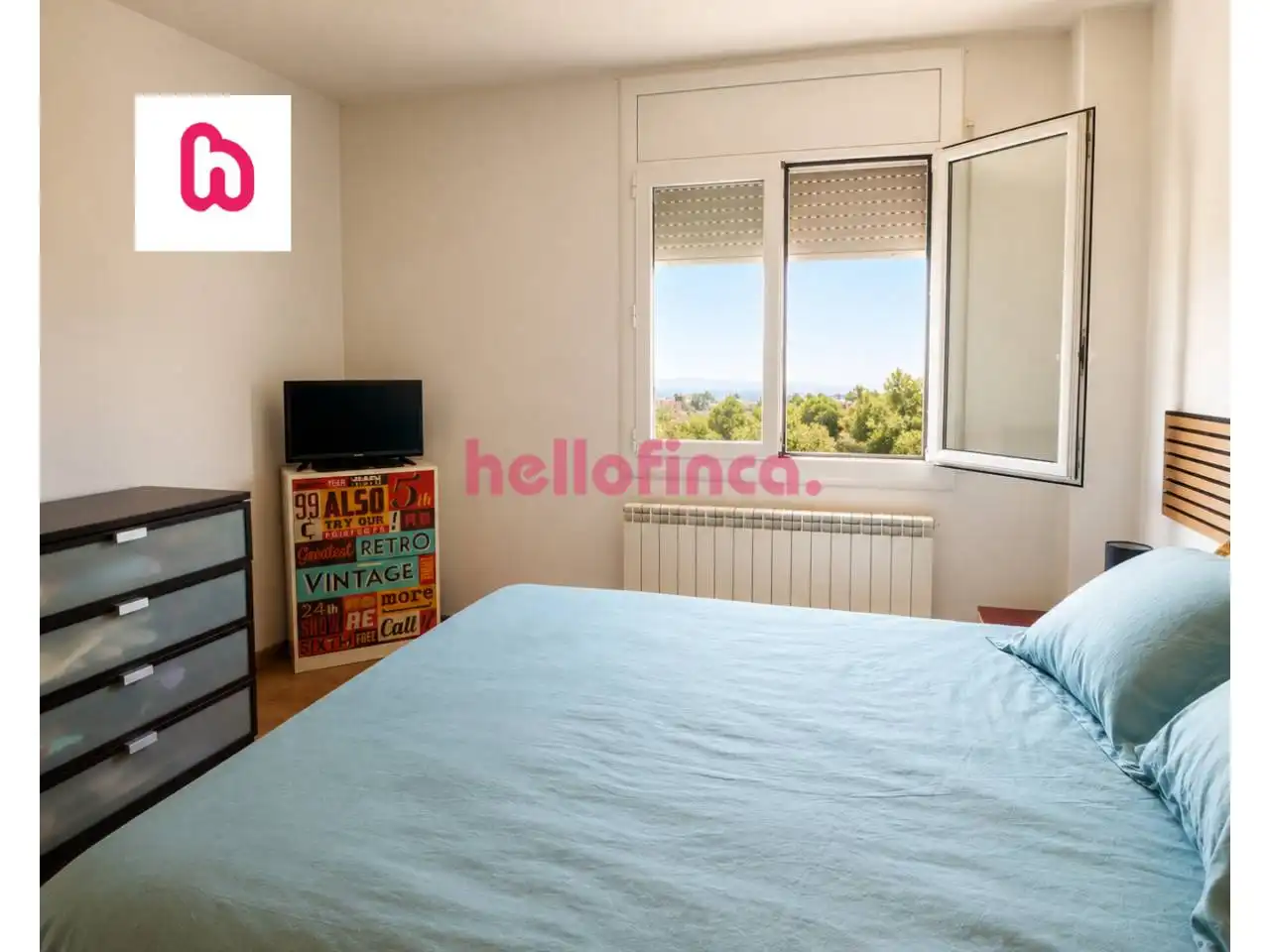 Bedroom of Flat for sale in Artés  with Heating, Parquet flooring and Storage room