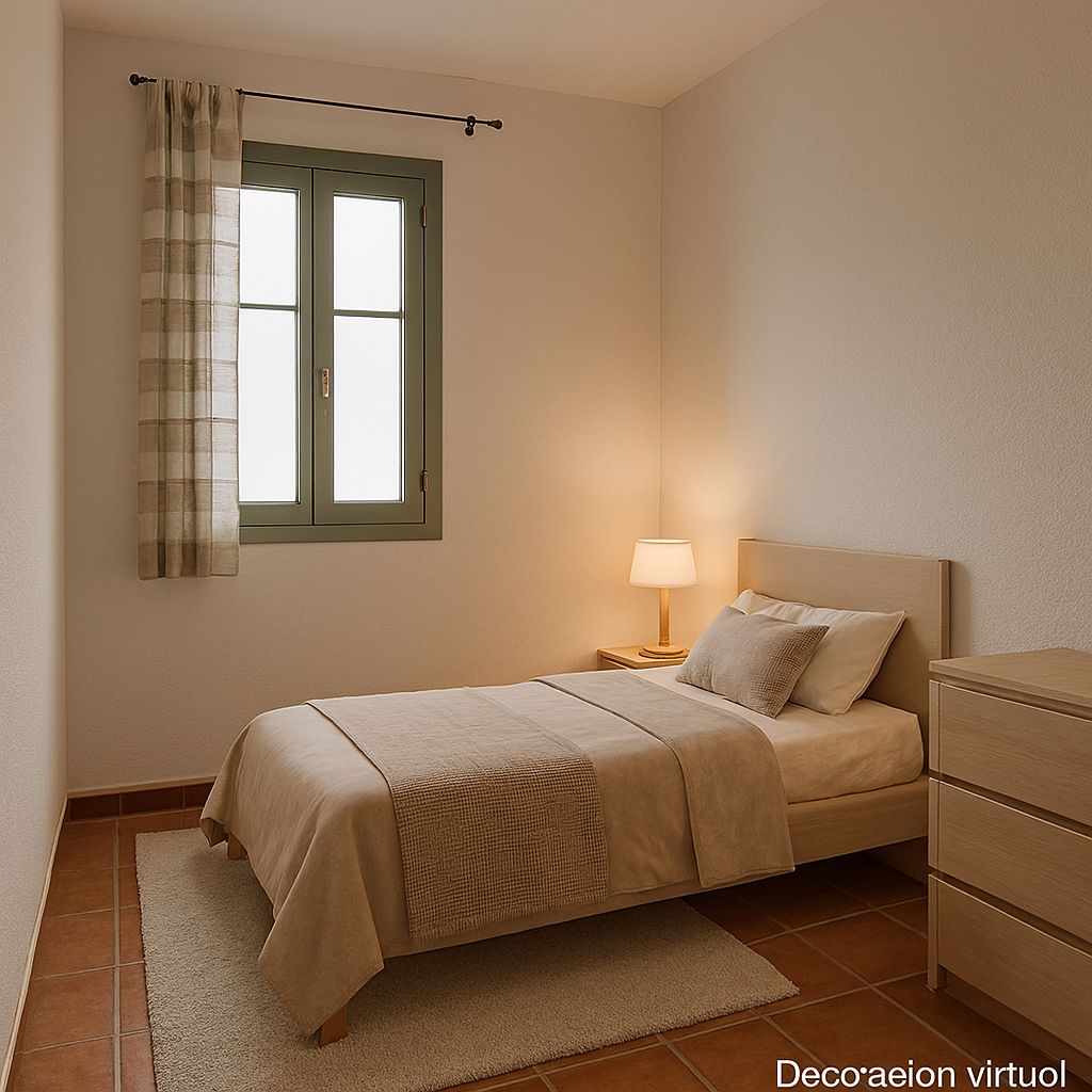 Bedroom of Flat for sale in  Valencia Capital