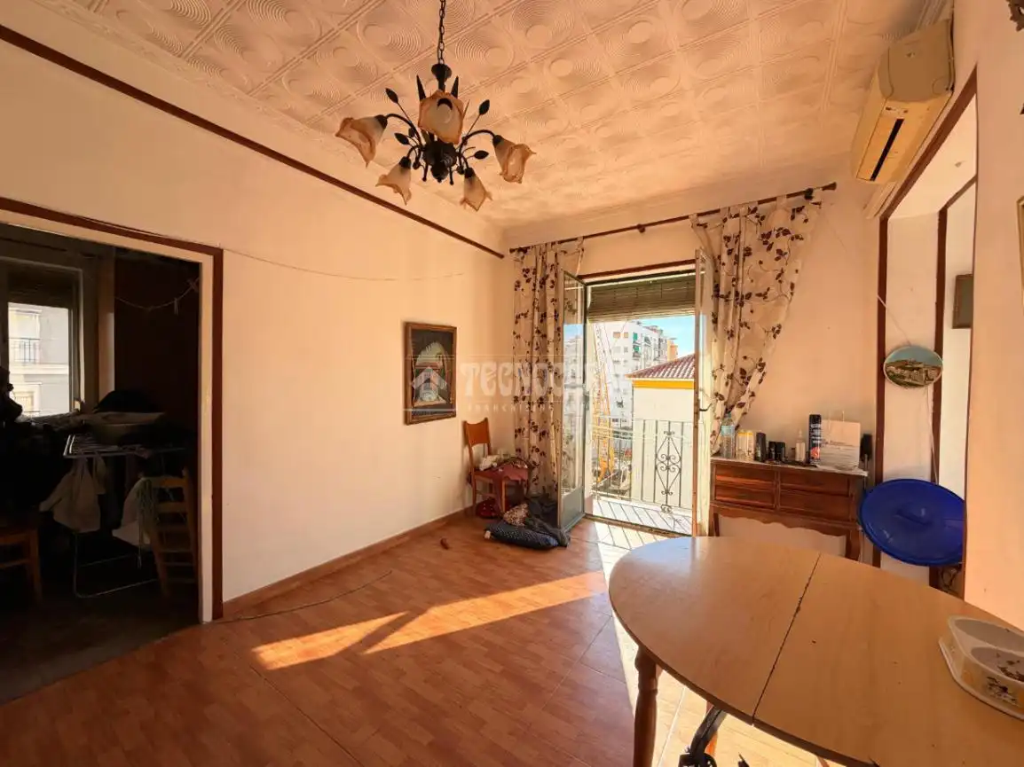 Sala de estar de Piso en venta en Málaga con Balcón