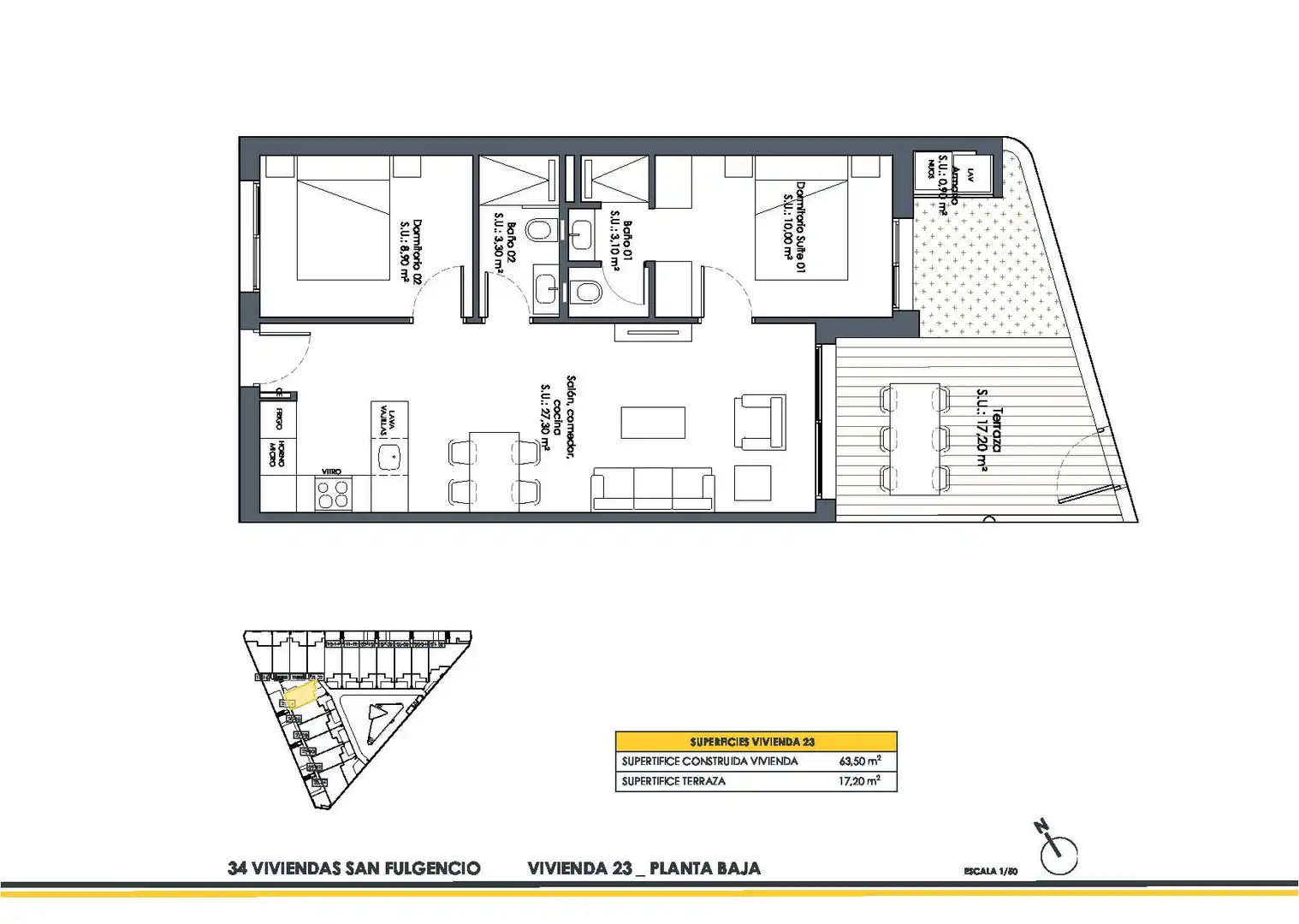 Bungalow avec piscine à vendre à Calle Infanta Leonor, imagen 50