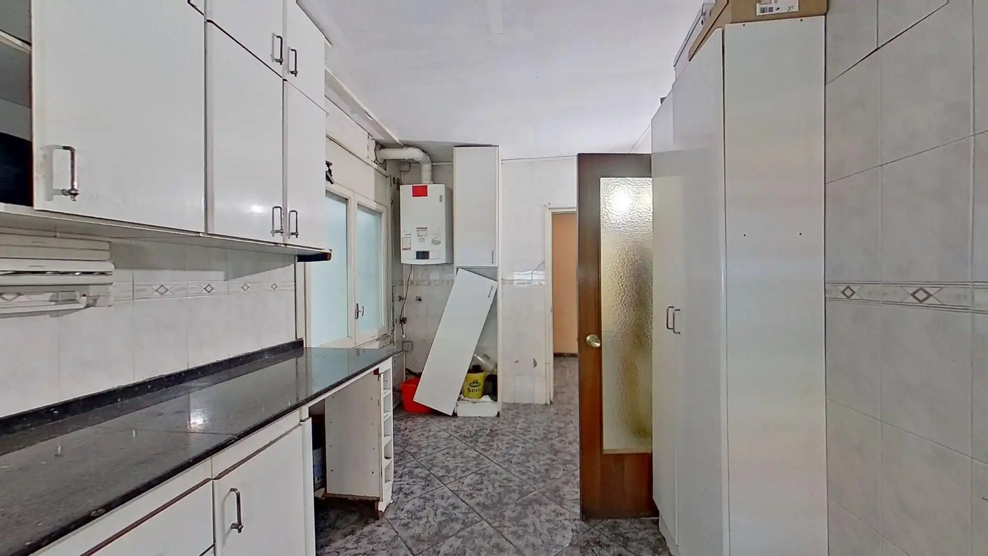Kitchen of Flat for sale in Granollers  with Heating
