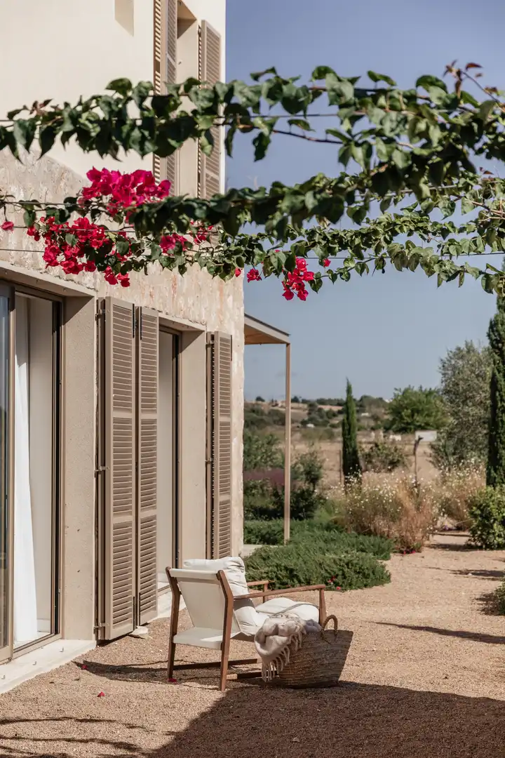Vista exterior de Finca rústica en venta en Maria de la Salut con Aire acondicionado, Jardín privado y Terraza