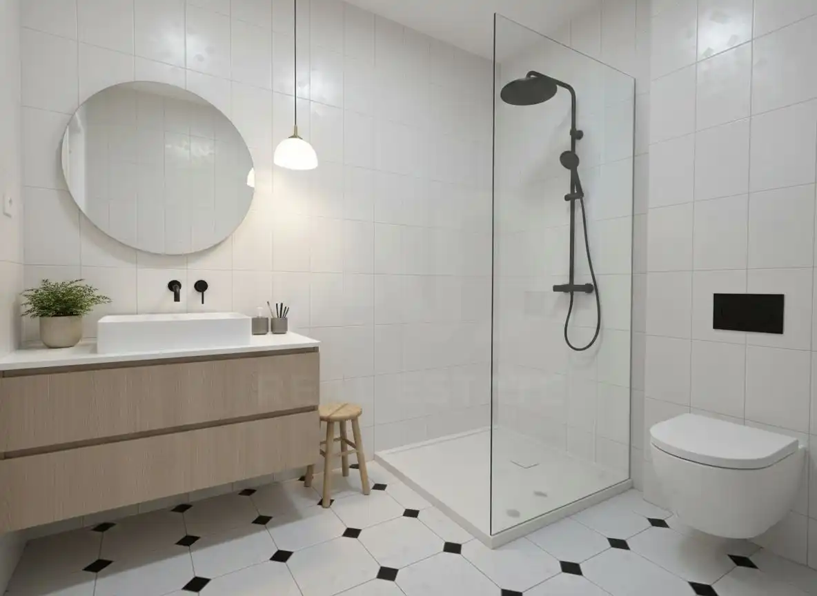 Bany de Casa o xalet en venda en Málaga amb Aire condicionat, Calefacció i Terrassa