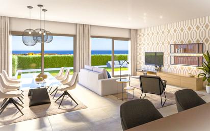 Living room of Planta baja for sale in Estepona  with Air Conditioner, Terrace and Swimming Pool