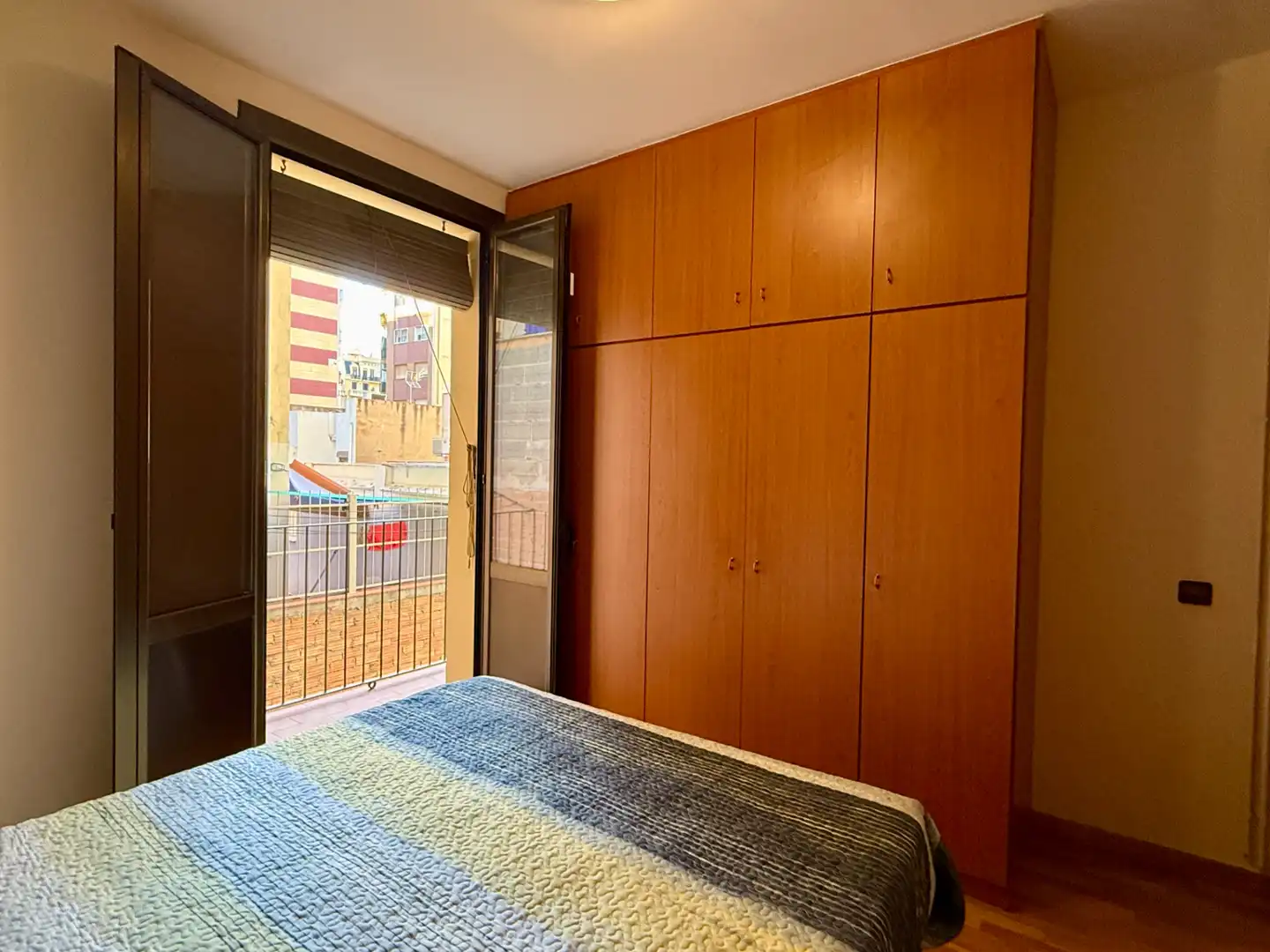 Bedroom of Flat for sale in Barcelona  with Heating, Parquet flooring and Furnished