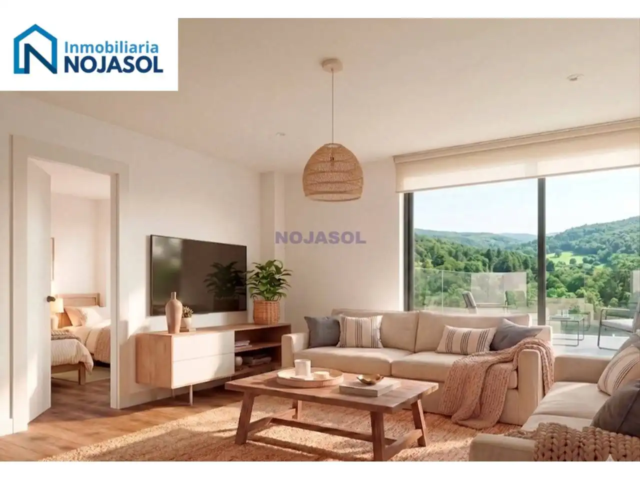 Sala de estar de Apartamento en venta en Noja con Calefacción, Jardín privado y Terraza