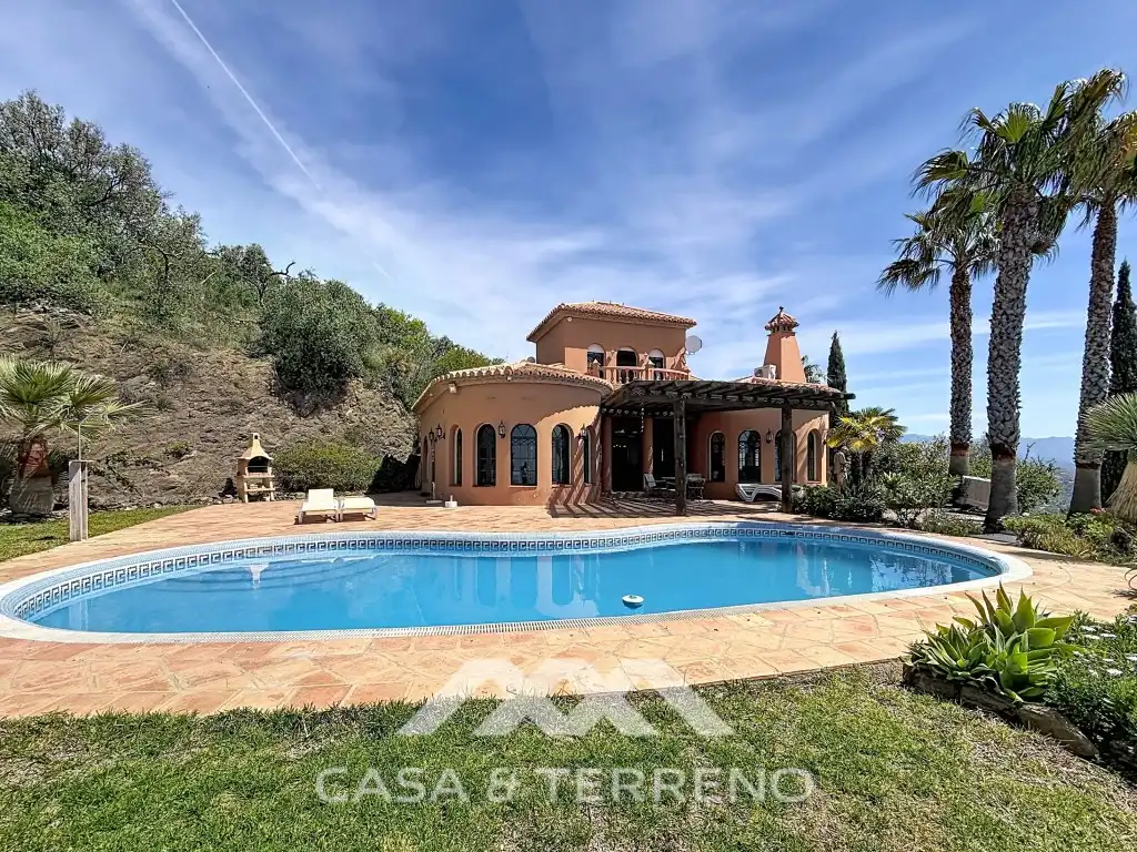 Jardí de Casa o xalet en venda en Algarrobo