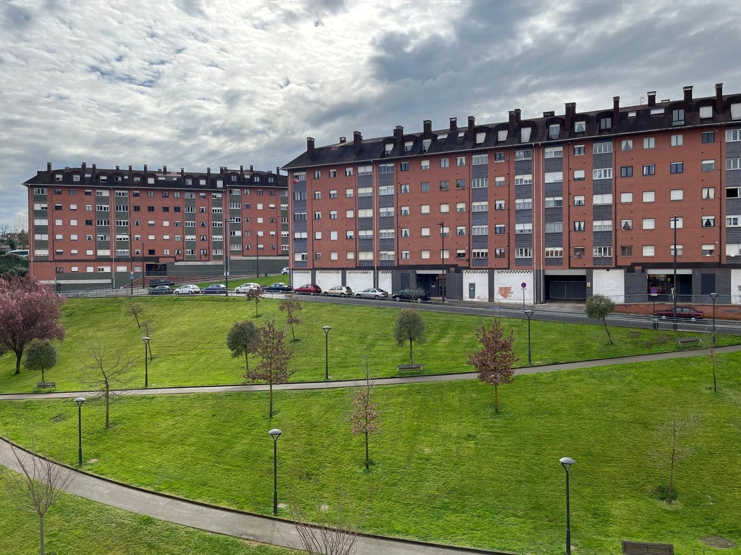 Exterior view of Flat for sale in Oviedo   with Heating, Storage room and Swimming Pool