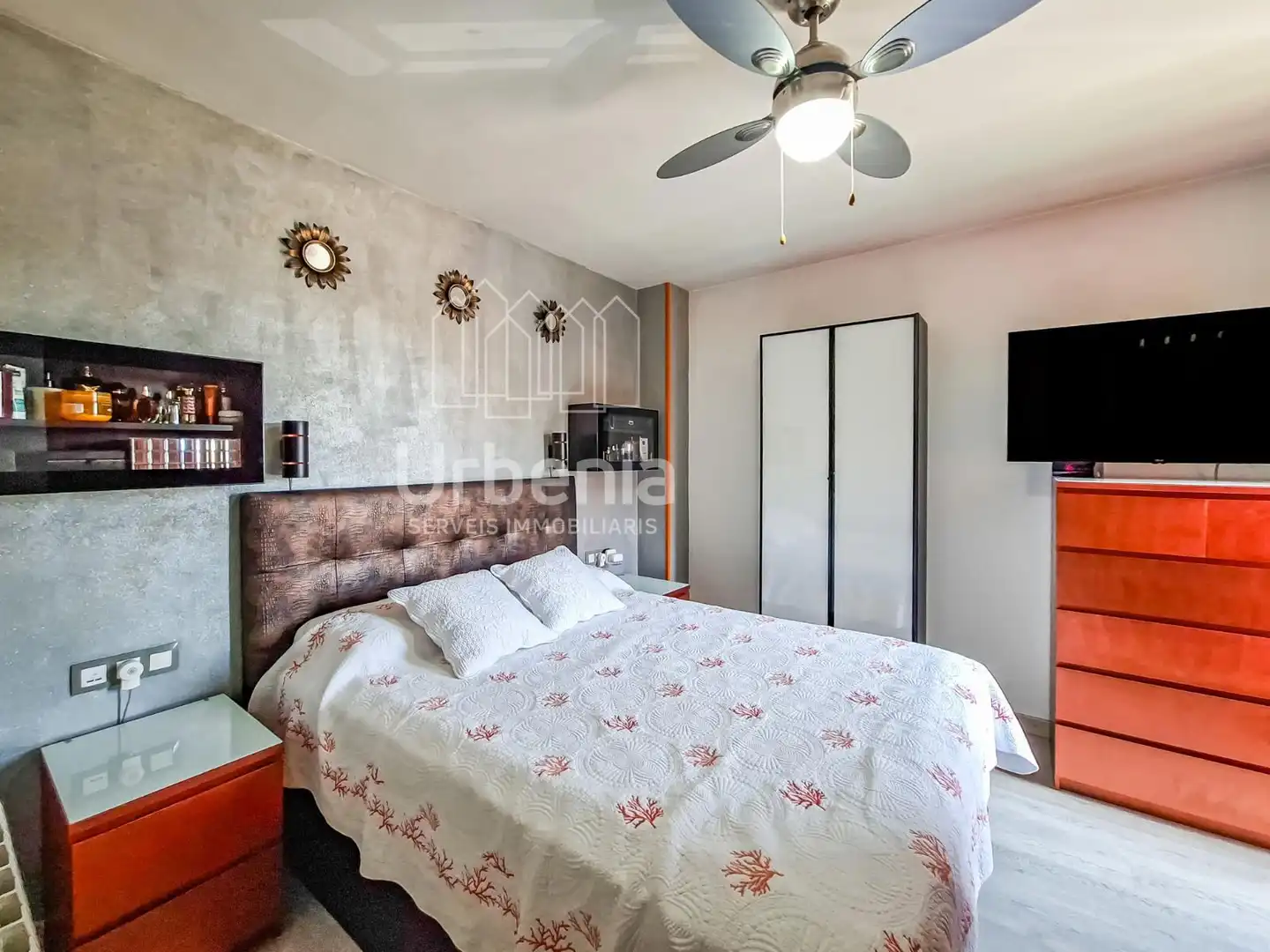 Schlafzimmer von Wohnung zum Verkauf in Mataró mit Klimaanlage, Heizung und Terrasse