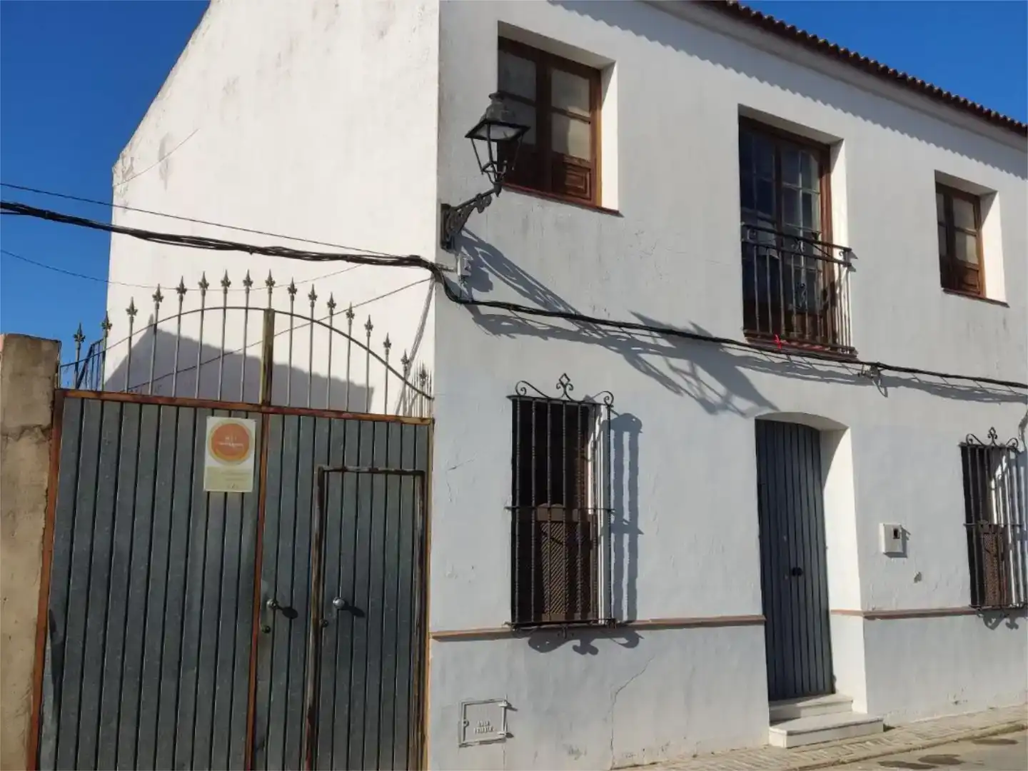 Vista exterior de Casa adosada en venda en Niebla