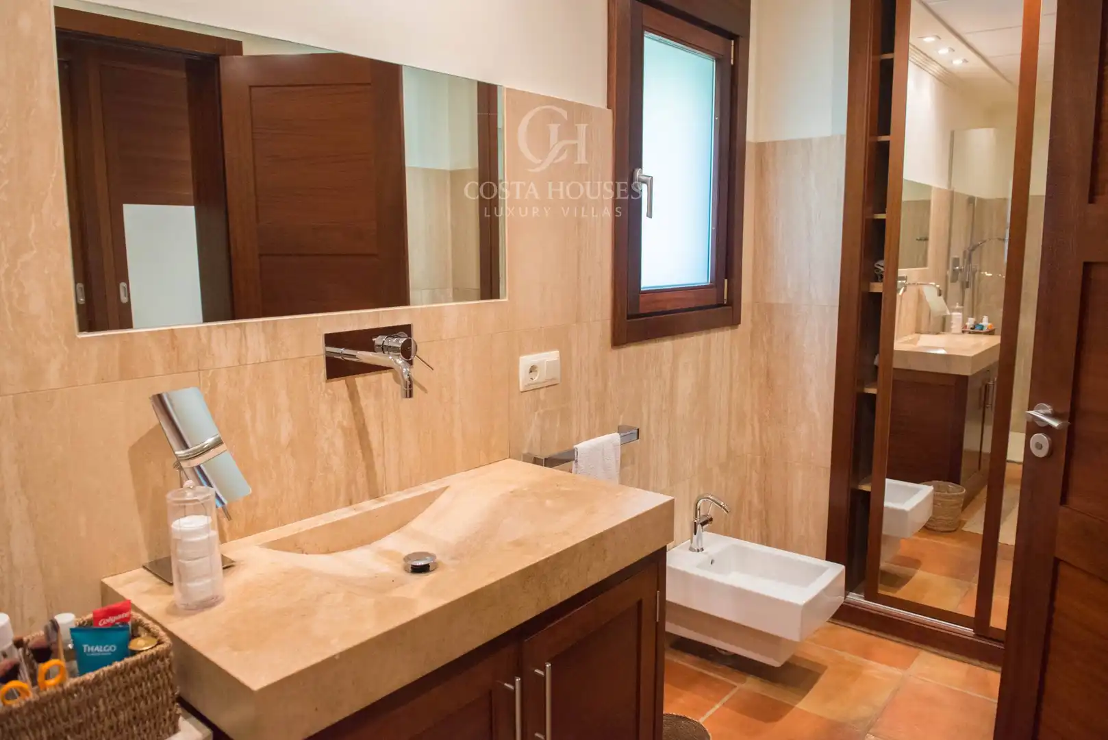 Bathroom of Houses for sale in Jávea / Xàbia  with Air Conditioner, Heating and Private garden