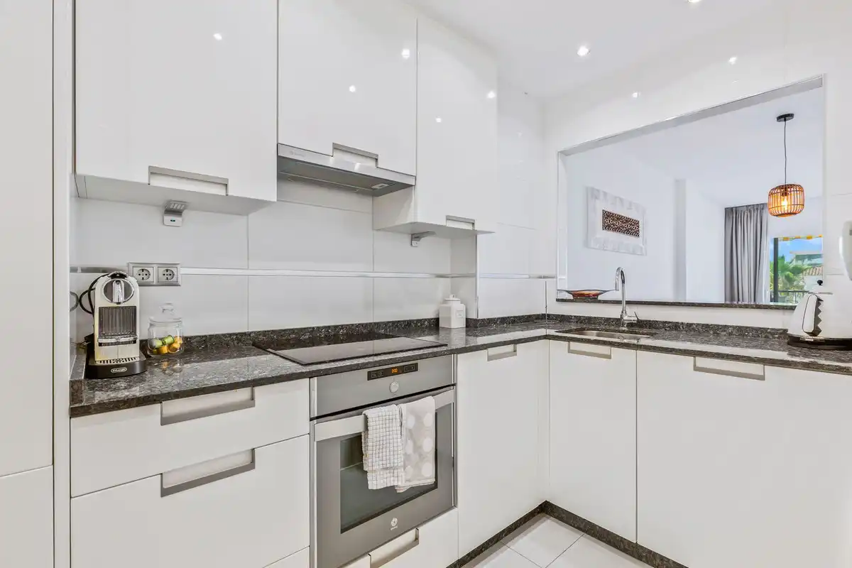 Cuina de Apartament en venda en Mijas amb Aire condicionat, Calefacció i Terrassa