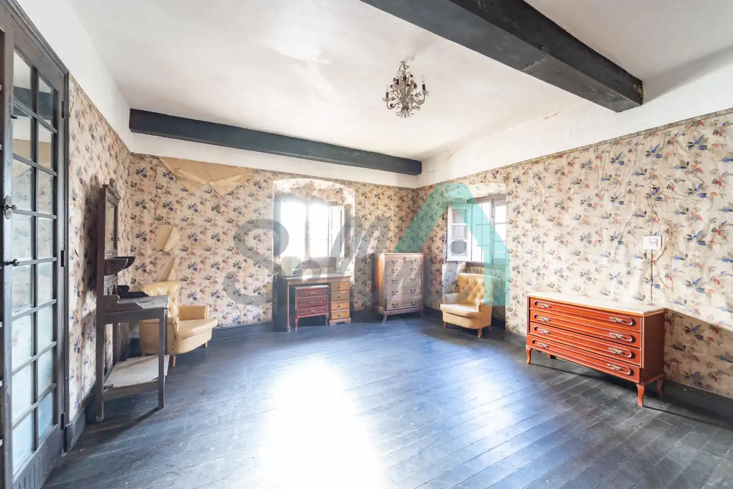 Habitación de Casa o chalet en venta en Oviedo  con Jardín privado y Balcón