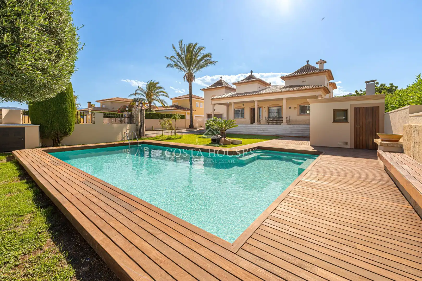 Exterior view of Houses for sale in Beniarbeig  with Air Conditioner, Heating and Private garden