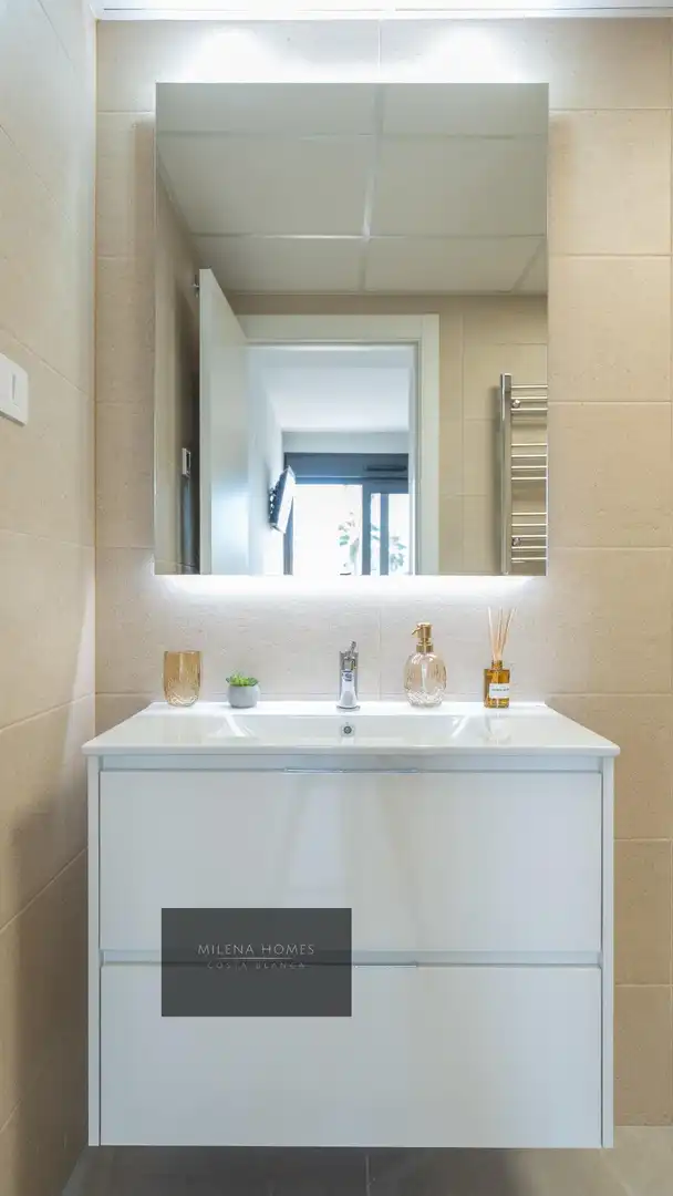 Bany de Apartament en venda en Orihuela amb Aire condicionat, Calefacció i Jardí privat