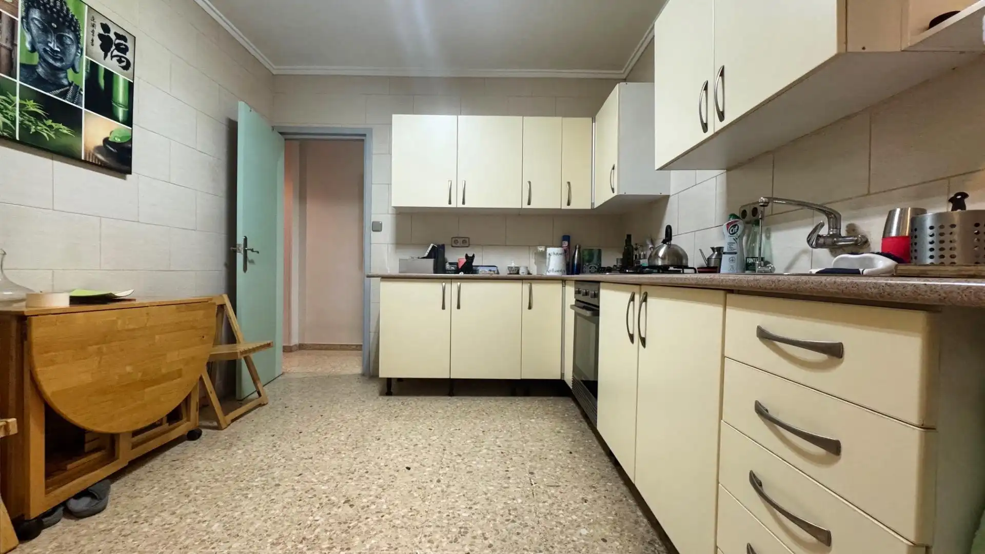 Cocina de Apartamento en venta en Ondara con Aire acondicionado, Terraza y Balcón
