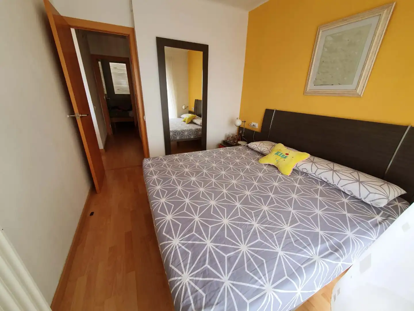 Schlafzimmer von Einfamilien-Reihenhaus zum Verkauf in Tossa de Mar mit Heizung, Parkett und Terrasse