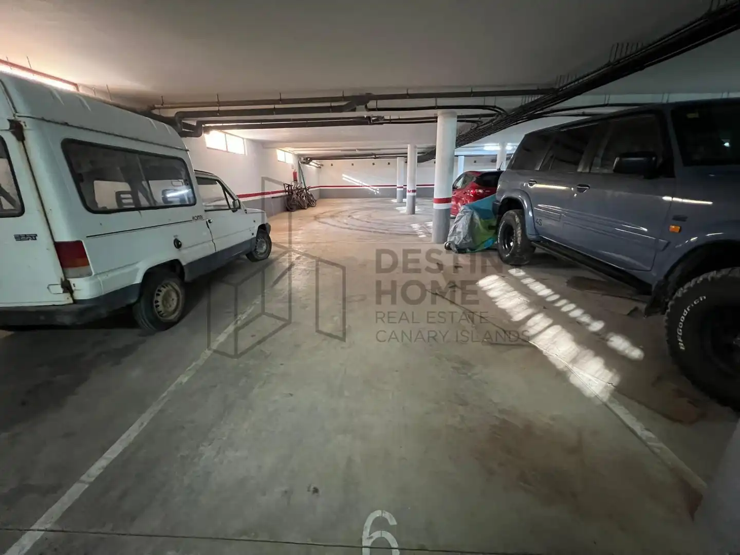 Parkplatz von Wohnungen zum Verkauf in La Oliva mit Abstellraum, Möbliert und Gemeinschaftspool