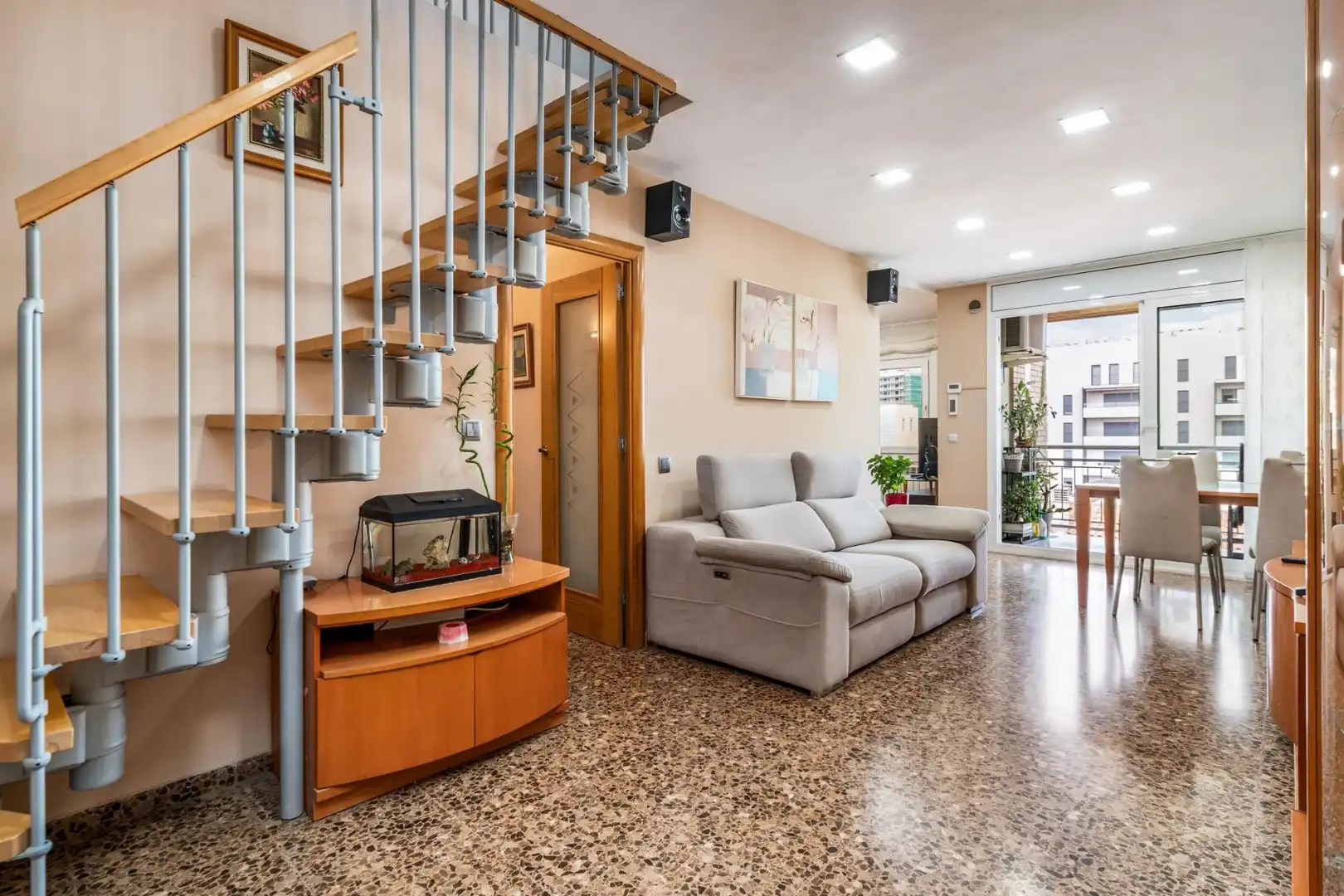 Living room of Flat for sale in Viladecans  with Air Conditioner, Heating and Terrace