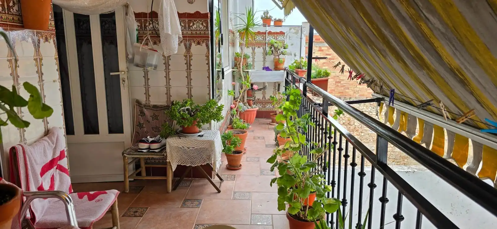 Terraza de Piso en venta en La Font d'en Carròs con Terraza, Trastero y Amueblado