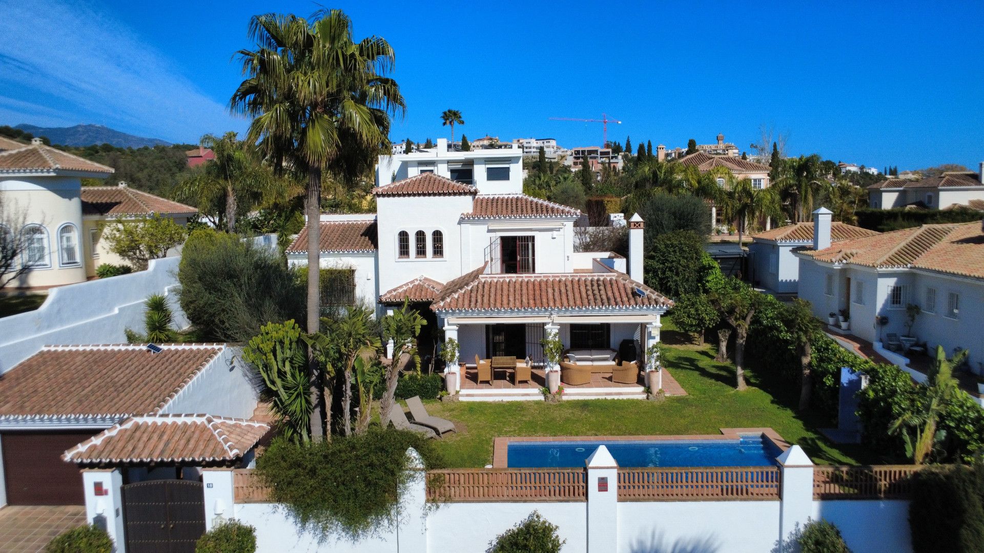 Jardí de Casa o xalet en venda en Mijas amb Aire condicionat, Jardí privat i Terrassa