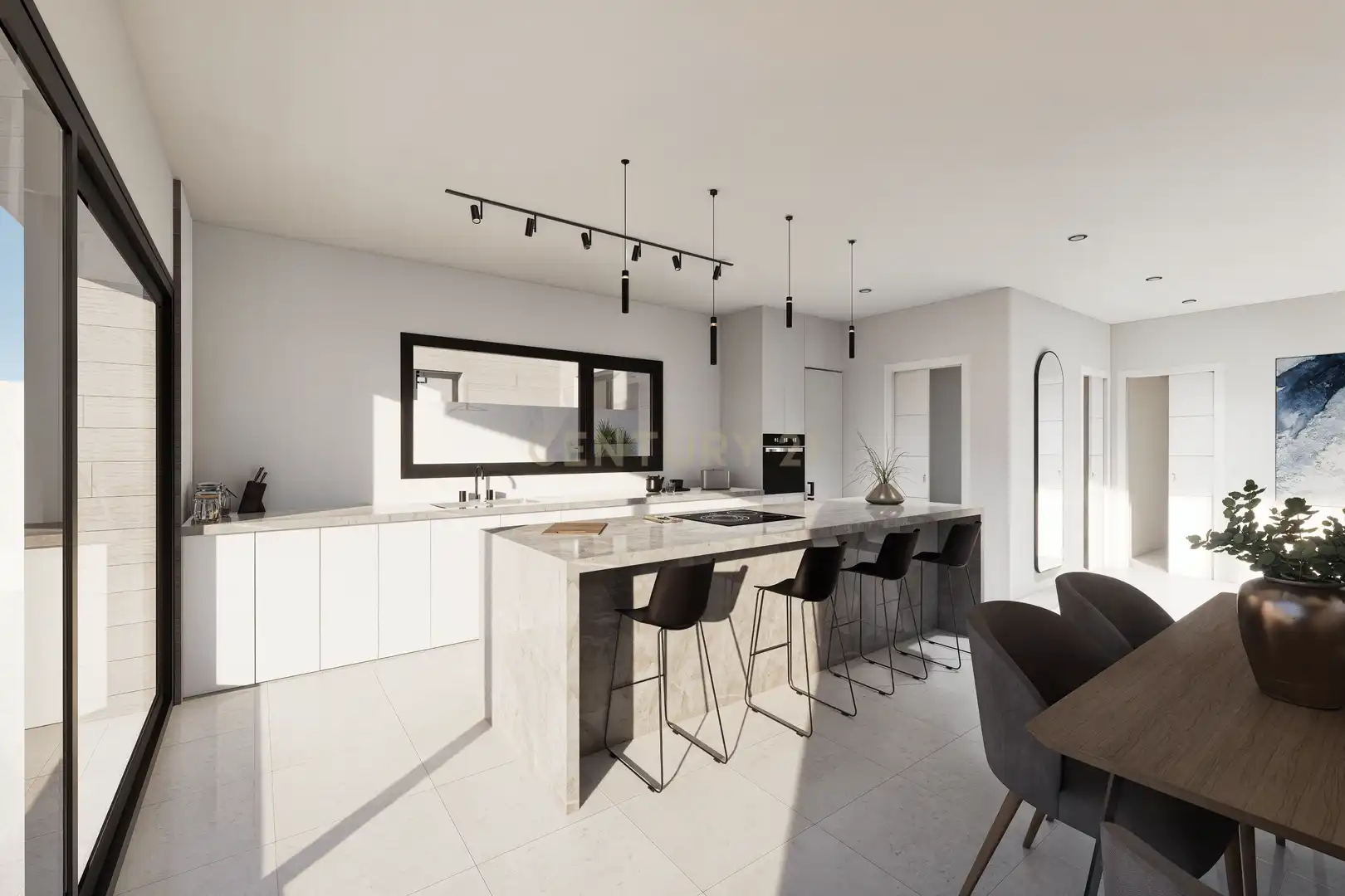 Kitchen of Houses for sale in La Zubia  with Storage room, Swimming Pool and TV