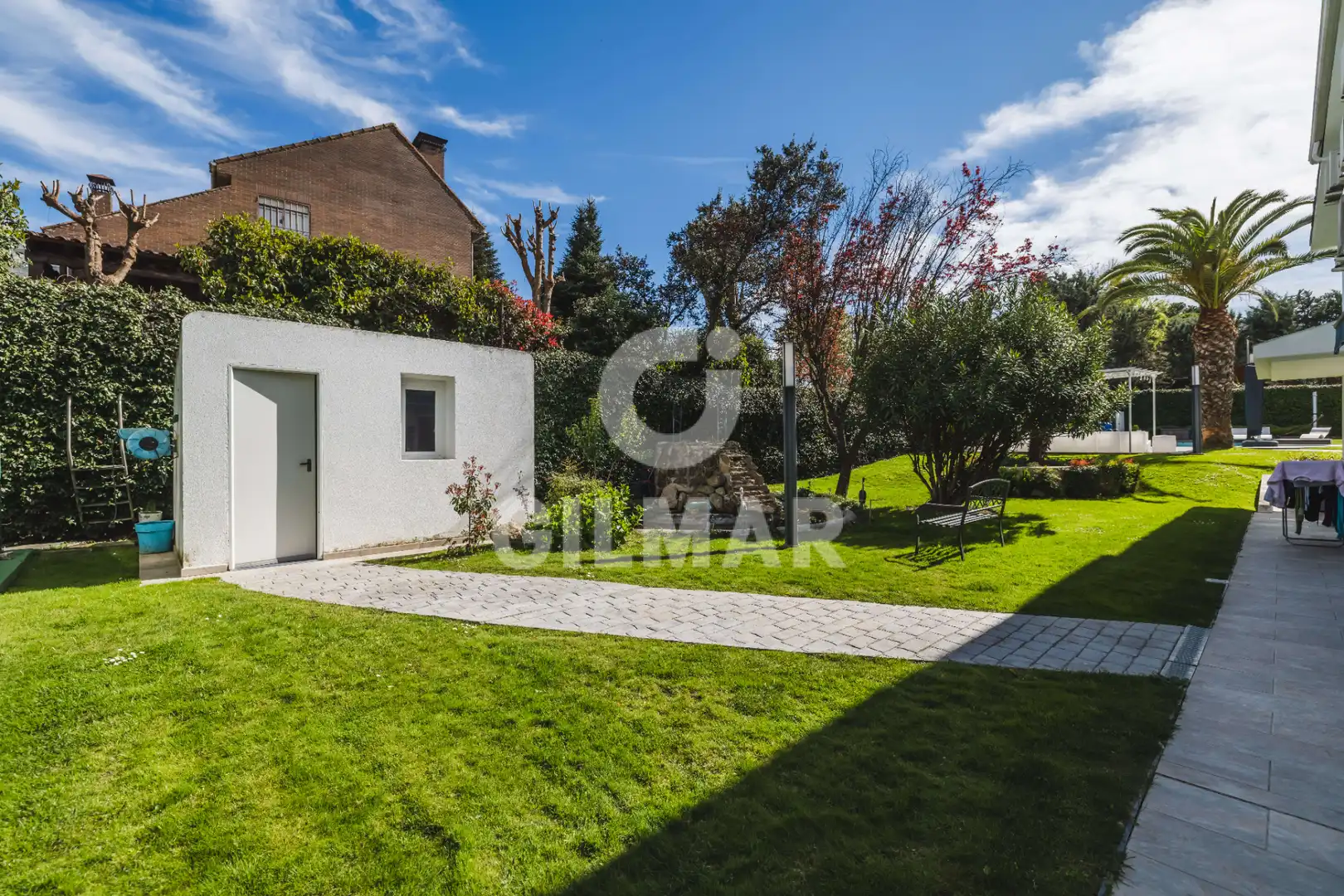 Garden of Houses for sale in Las Rozas de Madrid  with Air Conditioner, Heating and Private garden