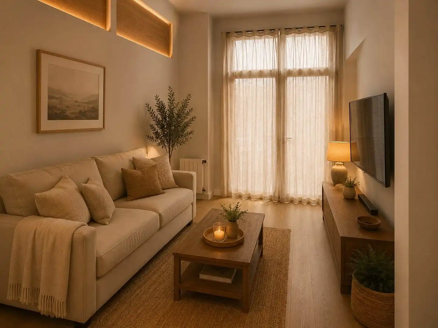 Sala de estar de Piso en venta en Getxo  con Calefacción