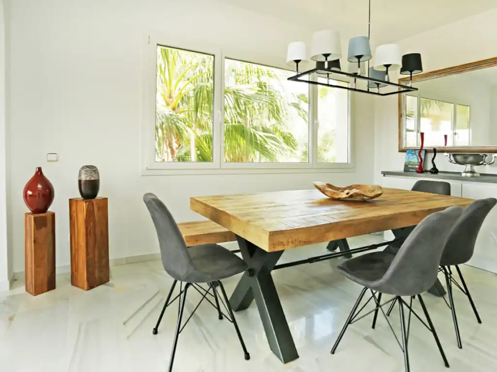 Comedor de Casa o chalet en venta en Calvià con Aire acondicionado, Jardín privado y Terraza