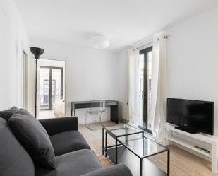 Sala d'estar de Apartament de lloguer en  Barcelona Capital amb Aire condicionat