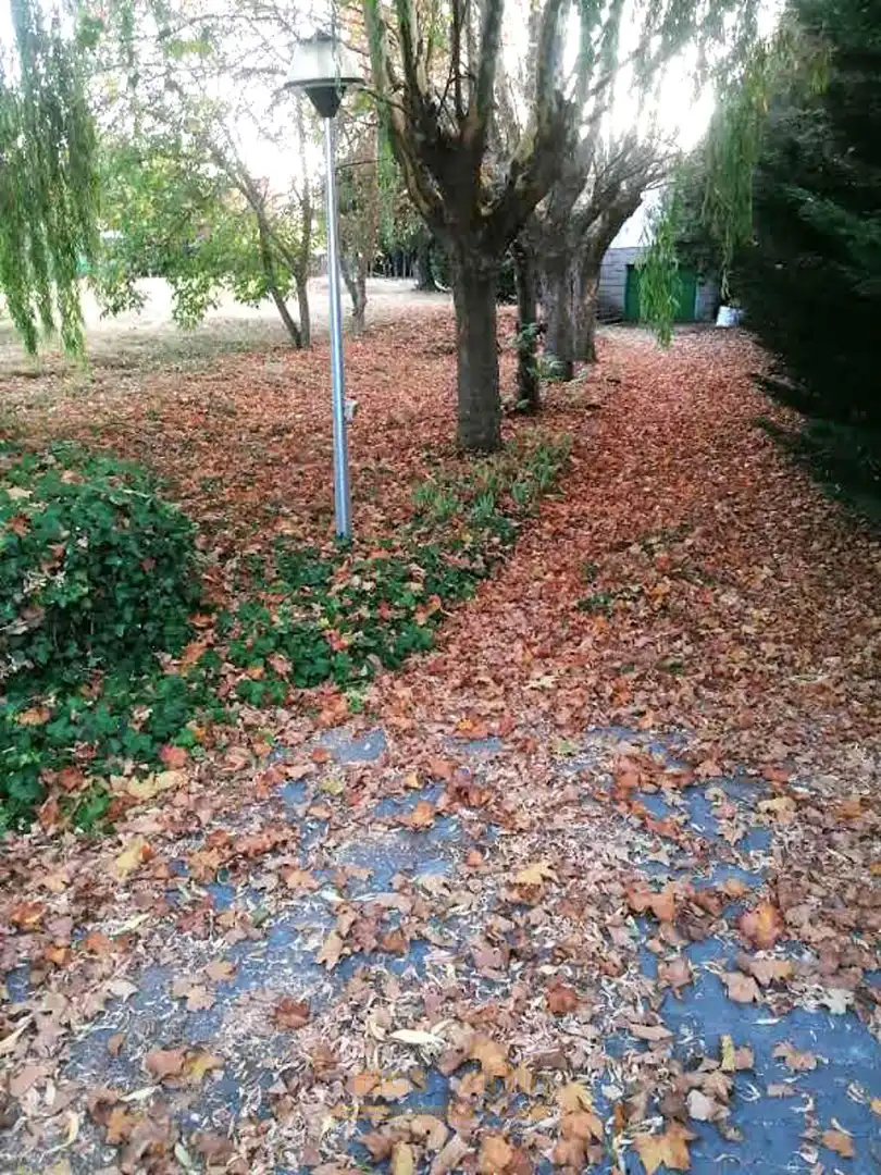 Vista exterior de Casa o xalet en venda en Santa Marta de Tormes amb Calefacció, Jardí privat i Terrassa