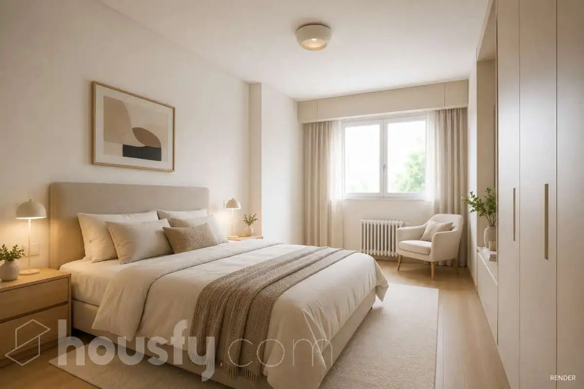 Habitación de Apartamento en venta en Madrid con Calefacción, Terraza y Piscina comunitaria