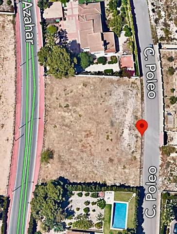 Terreno residencial en Venta en Calle Azahar en Santa Faz