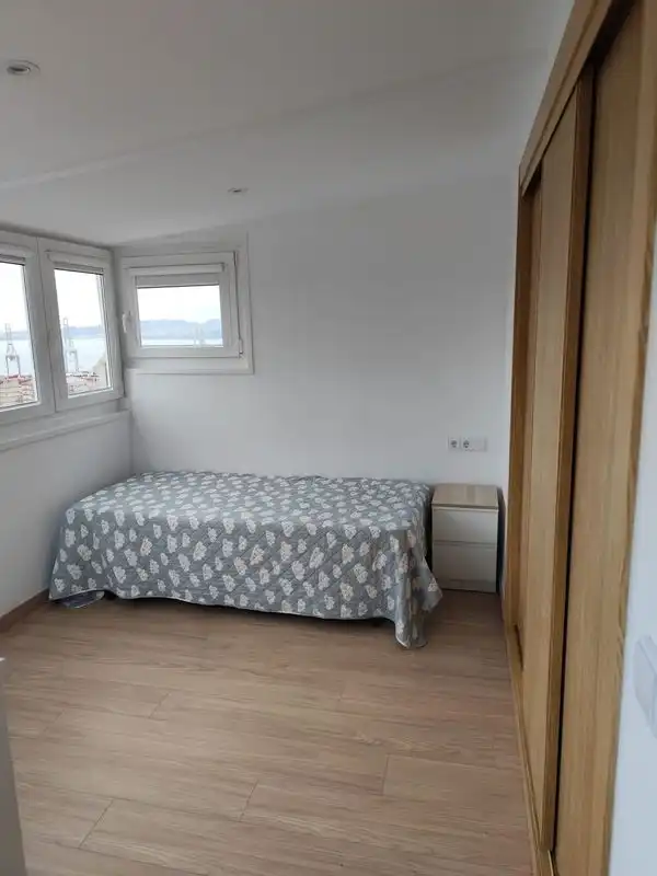 Bedroom of Flat for sale in Vigo   with Heating, Storage room and Furnished