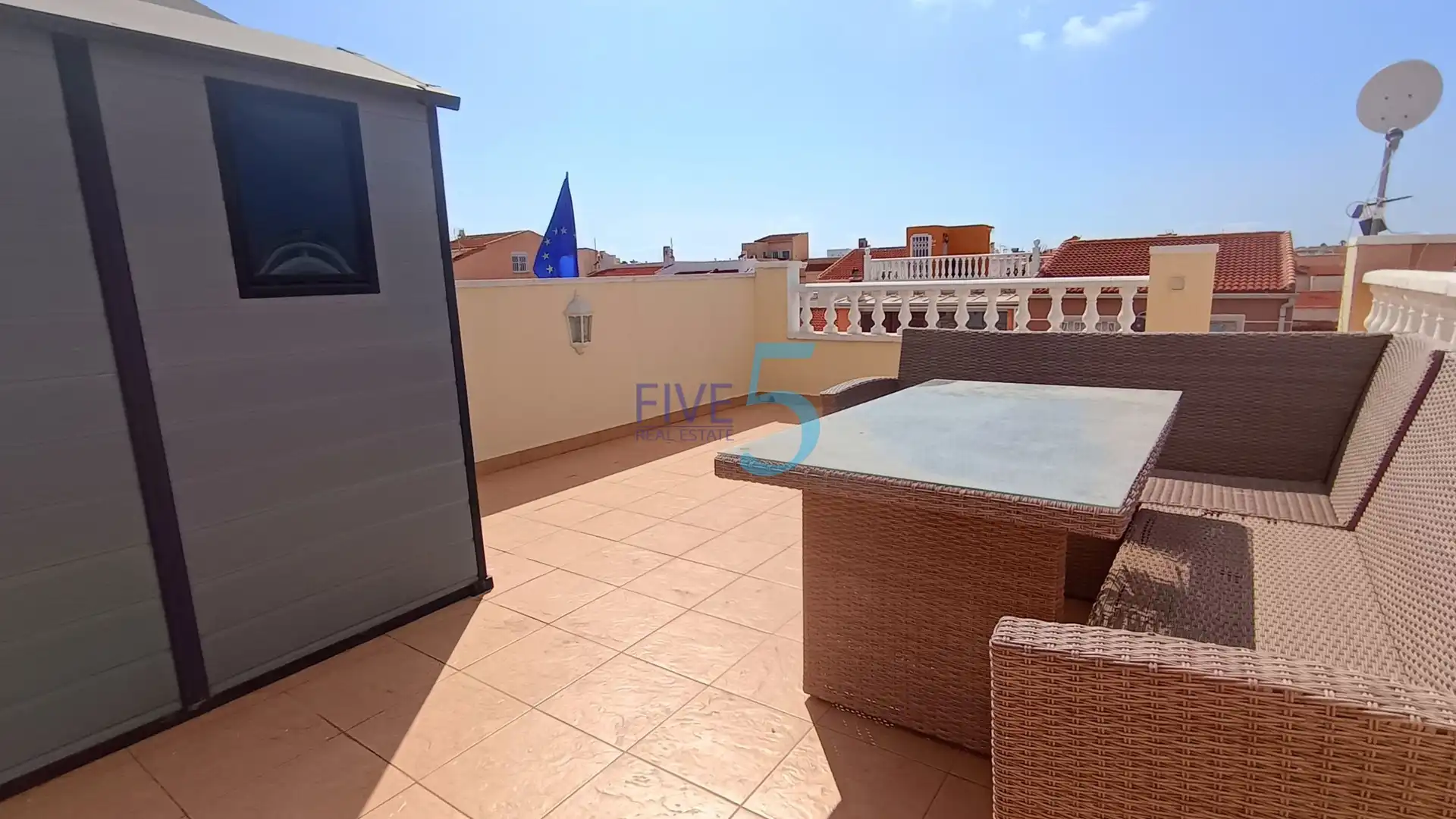 Terrassa de Casa adosada en venda en Torrevieja amb Aire condicionat, Calefacció i Terrassa
