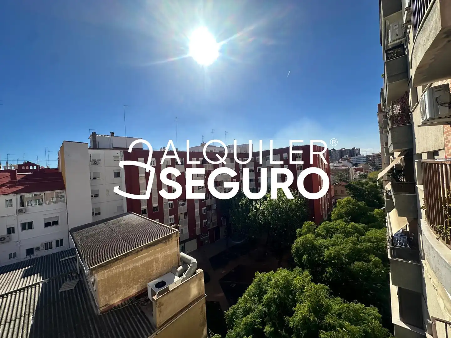 Vista exterior de Piso de alquiler en Valencia con Aire acondicionado y Amueblado
