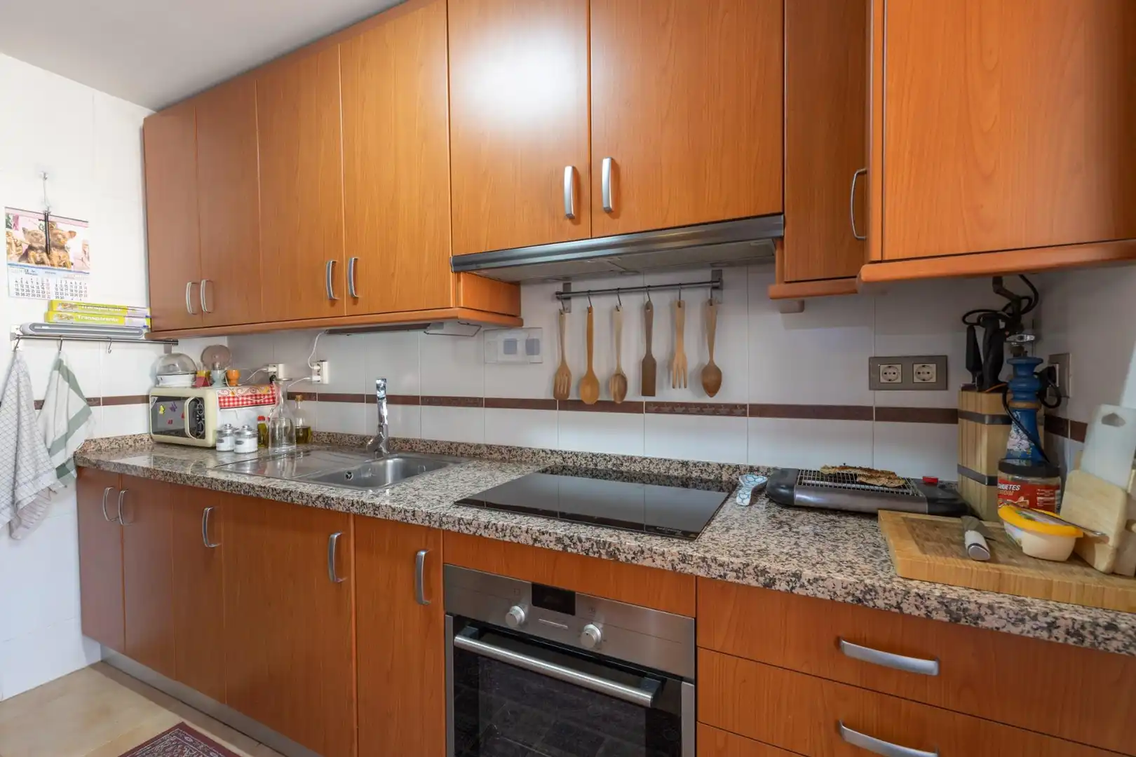 Kitchen of Flat for sale in Güéjar Sierra  with Air Conditioner, Heating and Terrace