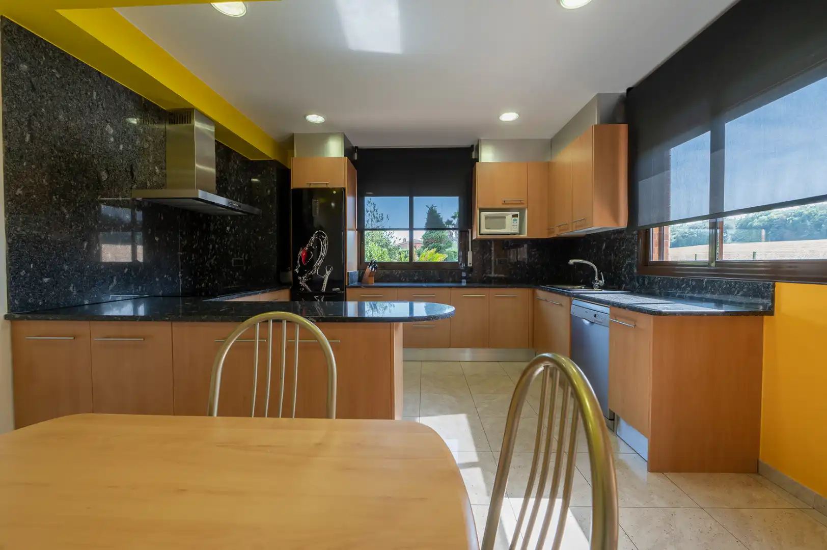 Cocina de Casa o chalet en venta en Quart con Calefacción, Jardín privado y Terraza