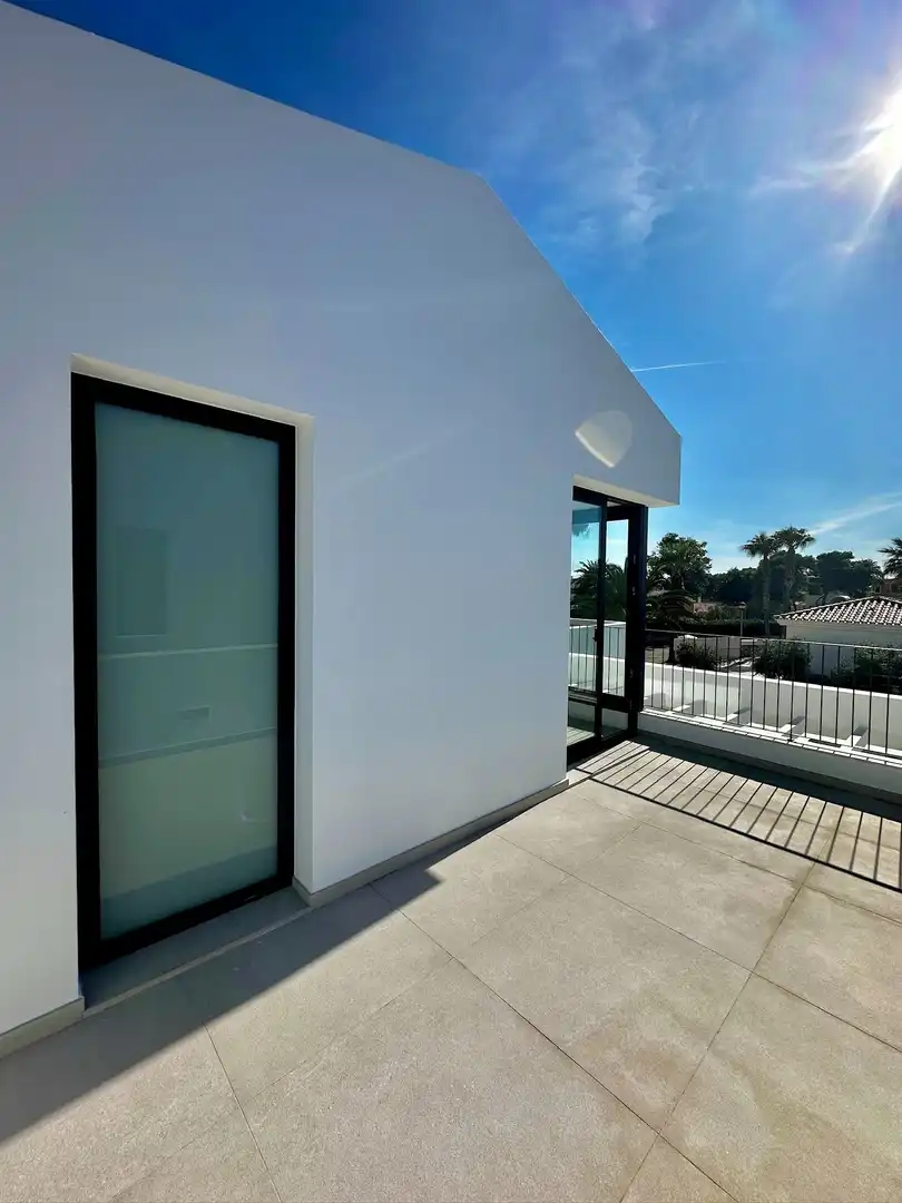 Vista exterior de Casa o chalet en venta en Ciutadella de Menorca con Aire acondicionado, Jardín privado y Terraza