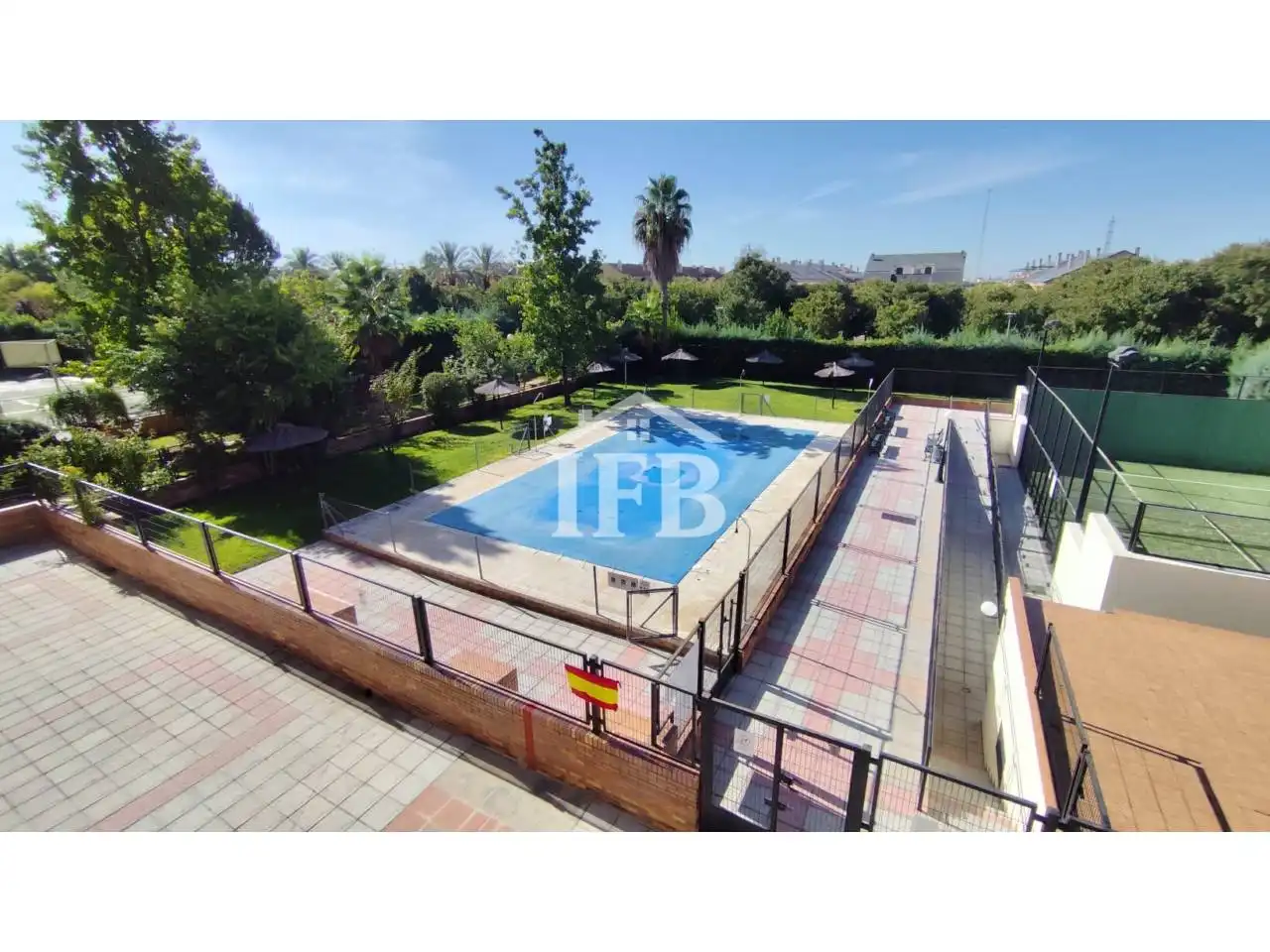 Piscina de Piso de alquiler en Valdepasillas - La Paz - Huerta Rosales