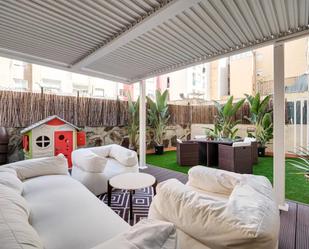 Terrace of Flat for sale in  Barcelona Capital  with Air Conditioner, Heating and Parquet flooring