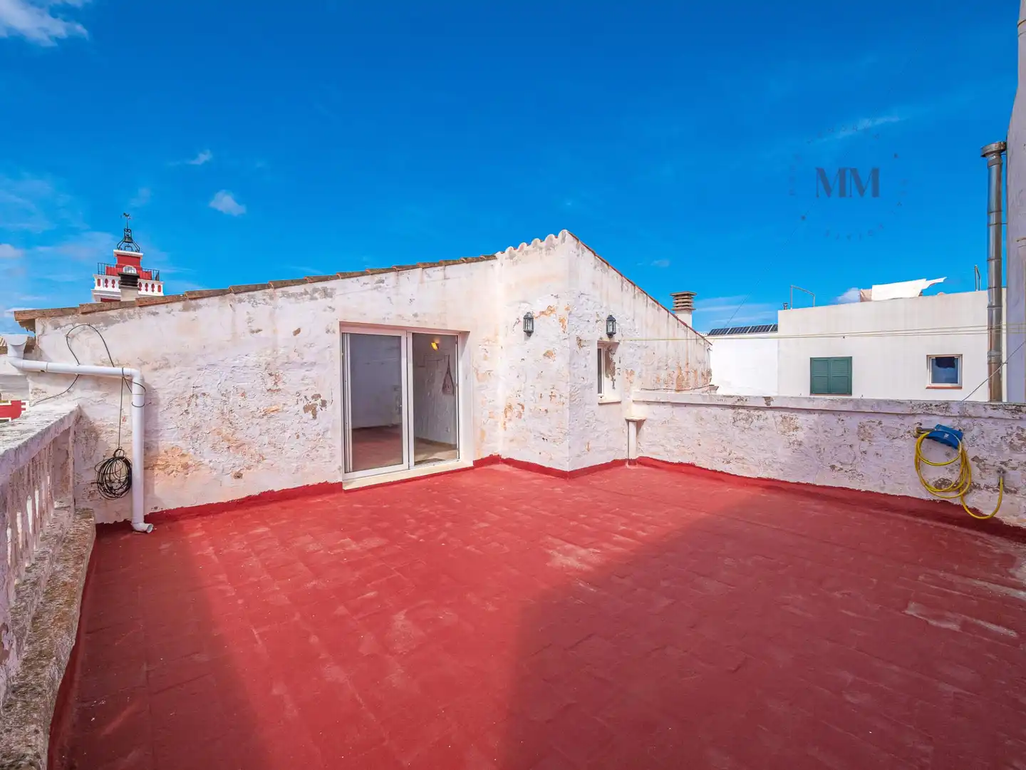 Terrassa de Casa adosada en venda en Es Castell amb Terrassa i Balcó