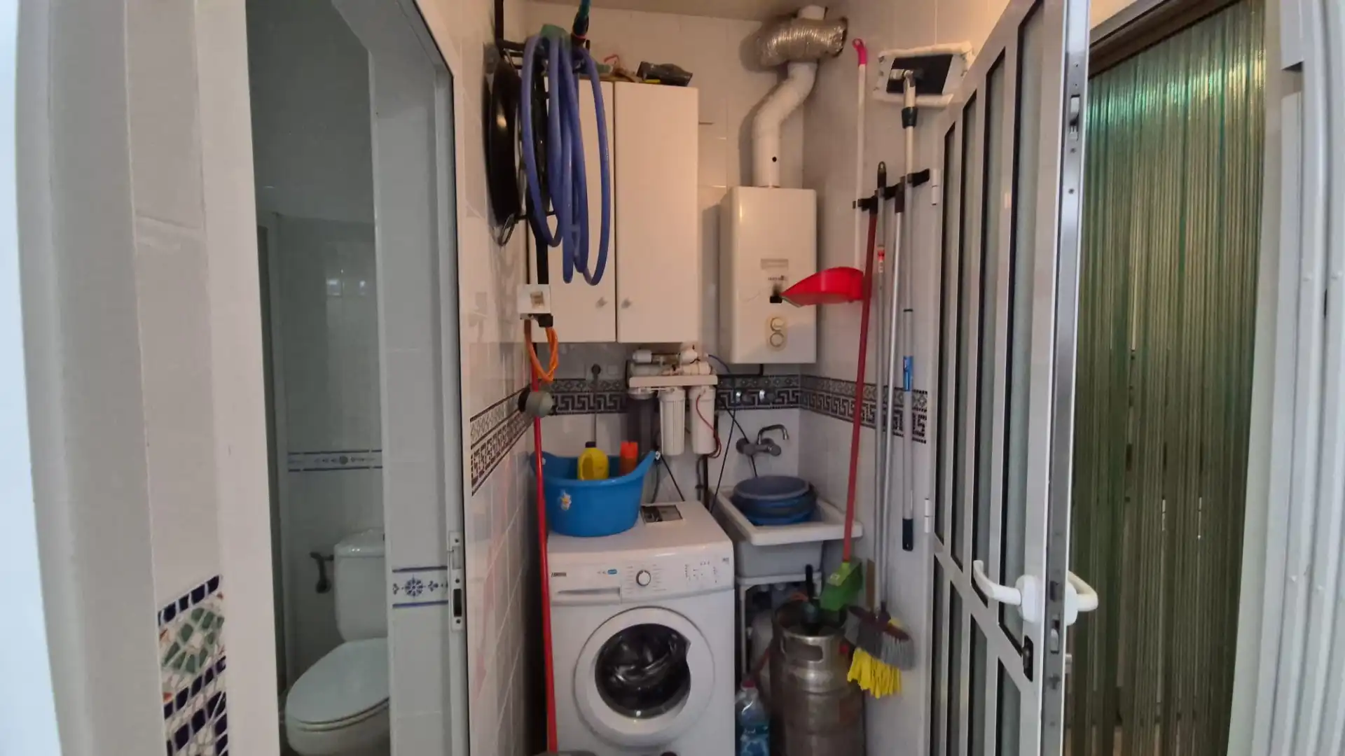 Cocina de Casa adosada en venta en Pilar de la Horadada con Aire acondicionado, Terraza y Amueblado