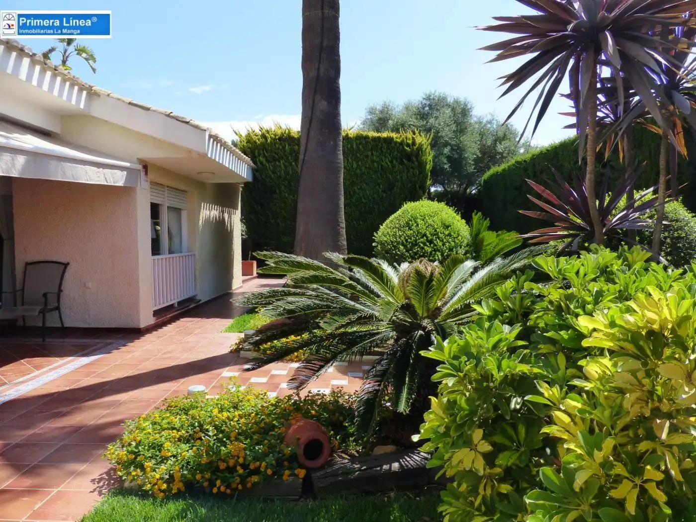 Jardín de Casa o chalet en venta en La Manga del Mar Menor con Jardín privado, Terraza y Trastero