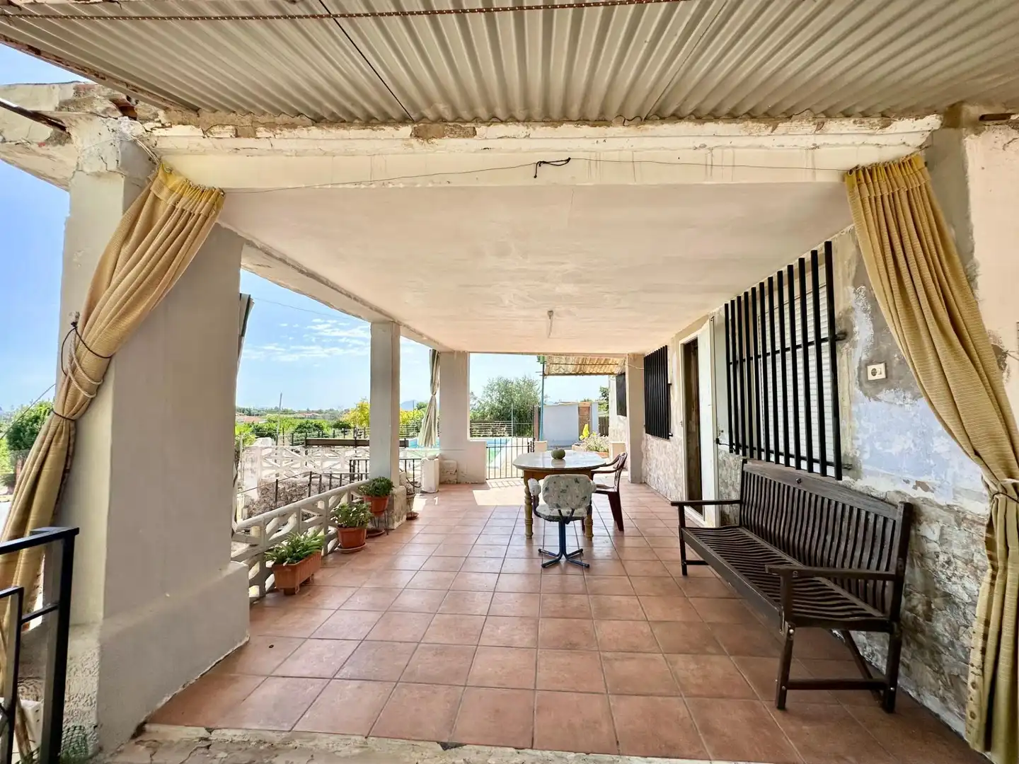 Terrassa de Casa o xalet en venda en Carlet amb Jardí privat, Terrassa i Traster